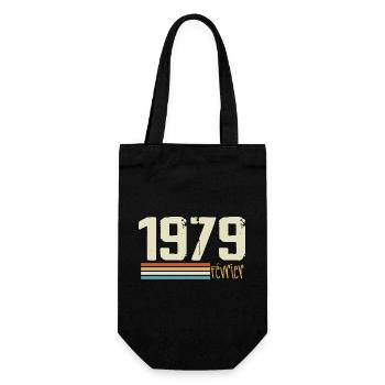 Février 1979 - Février 1979 Anniversaire 1979 - Sac à bouteille - noir - Devant