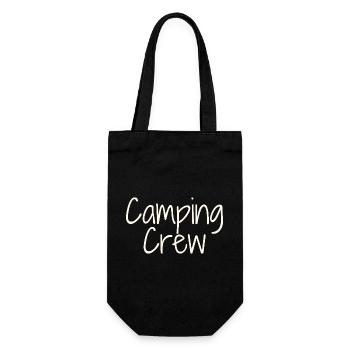 Équipe de camping - Sac à bouteille - noir - Devant