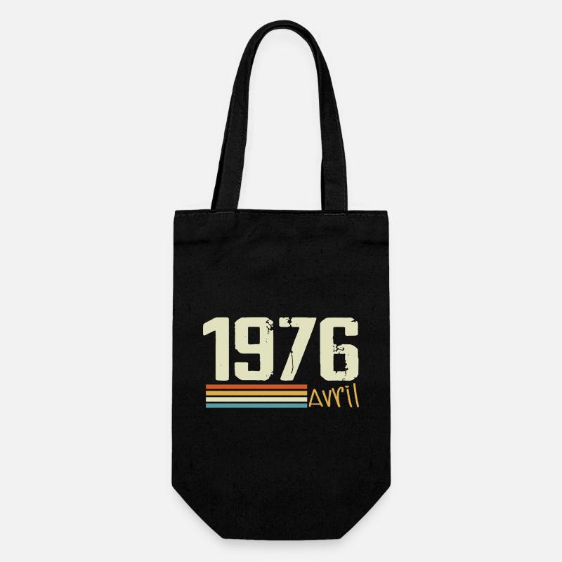 Né en avril 1976 - Sac à bouteille - noir