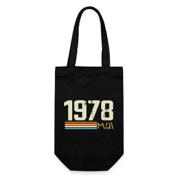 Mai 1978 - Sac à bouteille - noir - Devant