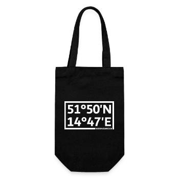 Wernigerode coordinates - Gift Bag for Bottles - black - Front