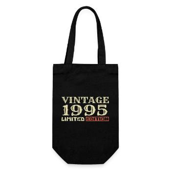 1995 Vintage :29e Anniversaire Cadeau Rétro Unique - Sac à bouteille - noir - Devant
