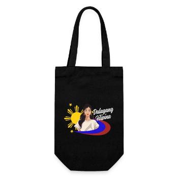 Philippines Drapeau philippin Philippines I Cadeau - Sac à bouteille - noir - Devant