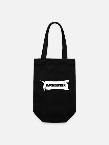 Dachdecker - Geschenkbeutel für Flaschen - Schwarz