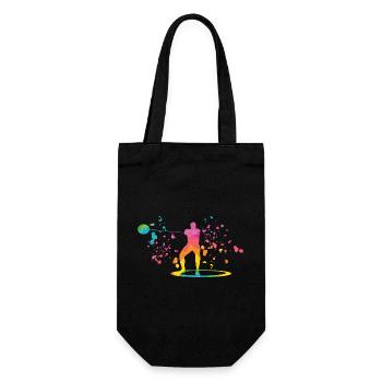 Hammer Thrower Colorsplash Hammer Throw - Gift Bag for Bottles - black - Front