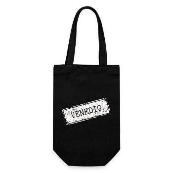 Venice - Gift Bag for Bottles - black - Front