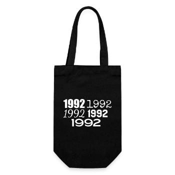 1992 - Gift Bag for Bottles - black - Front