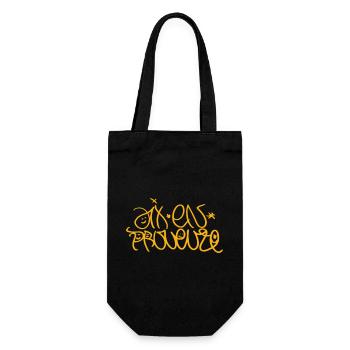 Aix en Provence Street Art Graffiti T-Shirt - Gift Bag for Bottles - black - Front