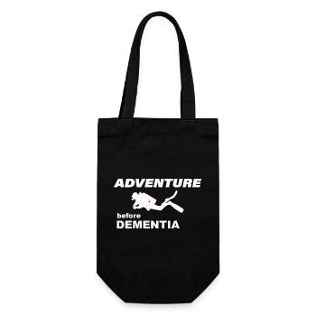 DIVING ADVENTURE - Geschenkbeutel für Flaschen - Schwarz - Vorne