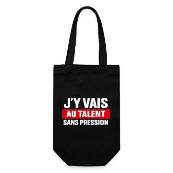Soit j'ai raison soit tu as tort cadeau drôle  - Sac à bouteille - noir - Devant