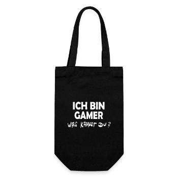 Gamer - Gift Bag for Bottles - black - Front