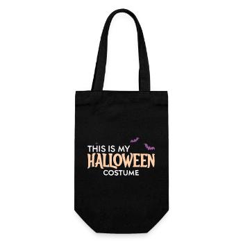 Ceci Est Mon Costume Halloween - Sac à bouteille - noir - Devant