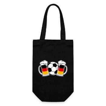 Football Allemagne Beer - Sac à bouteille - noir - Devant