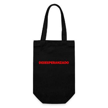 hoffnungslos Spanisch Sprache - Geschenkbeutel für Flaschen - Schwarz - Vorne