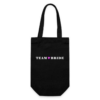 Mariage de la mariée de l’équipe - Sac à bouteille - noir - Devant