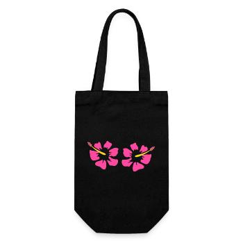 Fleur Rose Rose Fleur Fleurs Rose Rose Fleurs - Sac à bouteille - noir - Devant
