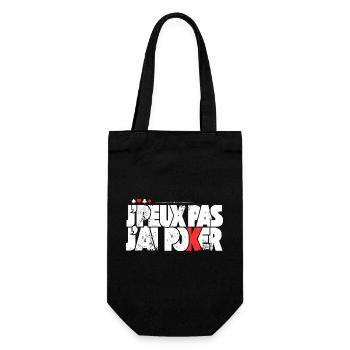 J'peux pas j'ai Poker - Sac à bouteille - noir - Devant