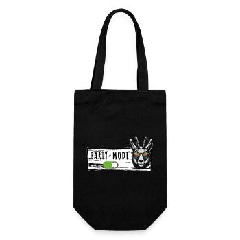 Party Fashion Gams Après Ski Hut Fun Mountain Hut - Gift Bag for Bottles - black - Front