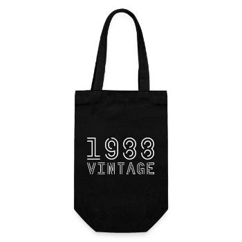 1988 Jahrgang Vintage 1988 Geburtstag 1988 retro - Geschenkbeutel für Flaschen - Schwarz - Vorne