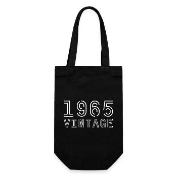 1965 vintage vintage 1965 anniversaire 1965 rétro - Sac à bouteille - noir - Devant