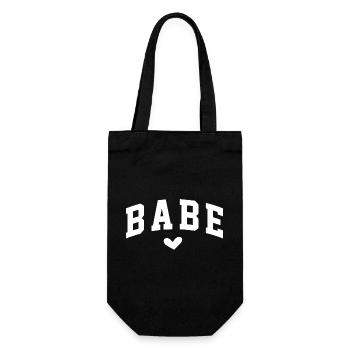 Babe - Gift Bag for Bottles - black - Front