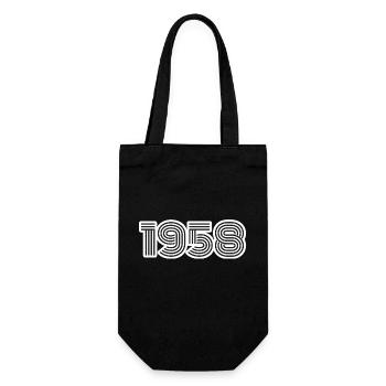 1958 - Gift Bag for Bottles - black - Front