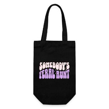 Somebody's Feral Aunt  - Sac à bouteille - noir - Devant