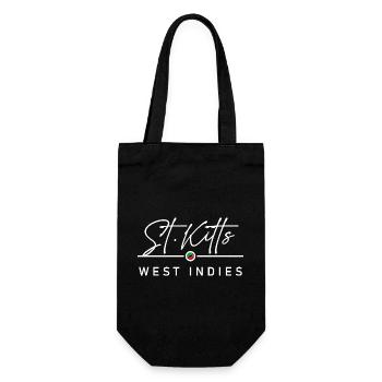 Saint-Kitts-et-Nevis - Antilles - Caraïbes - Sac à bouteille - noir - Devant