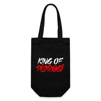 King of Pierogi - Gift Bag for Bottles - black - Front