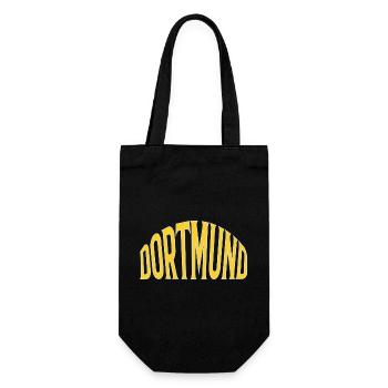 Dortmund - Gift Bag for Bottles - black - Front