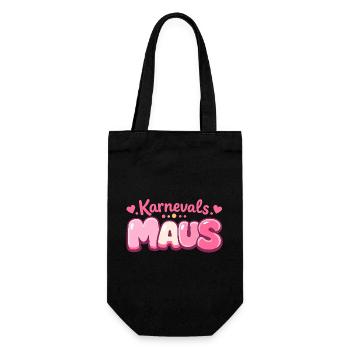 Cologne de la souris de carnaval – Jeck à Fastelovend - Sac à bouteille - noir - Devant