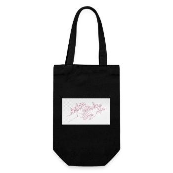 Hand of the Protector - Gift Bag for Bottles - black - Front