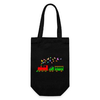 locomotive - Sac à bouteille - noir - Devant