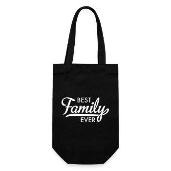 Best family ever - Sac à bouteille - noir - Devant