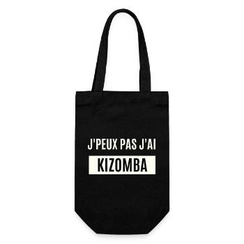 I can't I have Kizomba - Gift Bag for Bottles - black - Front