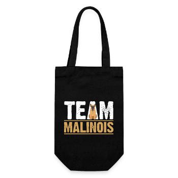 Dog Malinois - Gift Bag for Bottles - black - Front