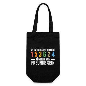 Auto Mechaniker KFZ Mechatroniker Tuner Schrauber - Geschenkbeutel für Flaschen - Schwarz - Vorne