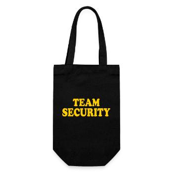Team security - Gift Bag for Bottles - black - Front