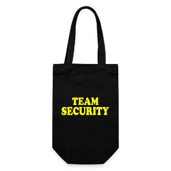 Team security - Gift Bag for Bottles - black - Front