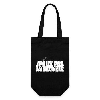 J'peux pas j'ai mecanique - Sac à bouteille - noir - Devant