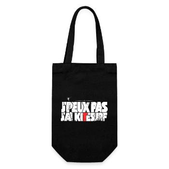 J'peux pas j'ai kitesurf - Sac à bouteille - noir - Devant