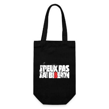 J'peux pas j'ai biberon - Sac à bouteille - noir - Devant