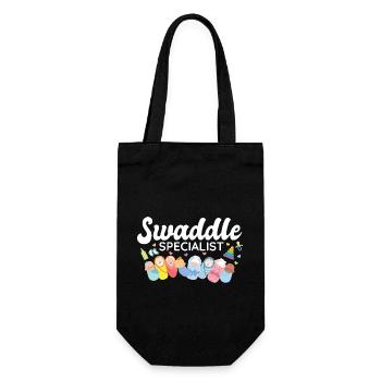 Swaddle Specialist Postpartum Labor And Delivery - Gift Bag for Bottles - black - Front