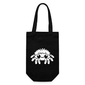 araignée - Sac à bouteille - noir - Devant