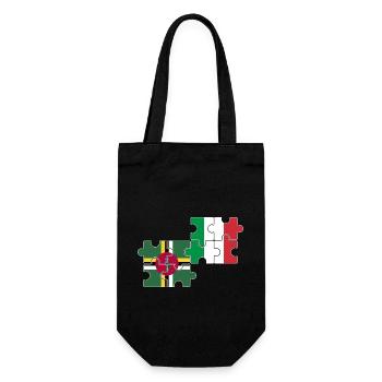 Dominique Italie Drapeau Dominicains - Sac à bouteille - noir - Devant