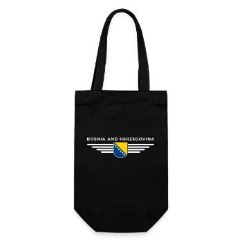 T-Shirt Bosnie-Herzégovine - Sac à bouteille - noir - Devant