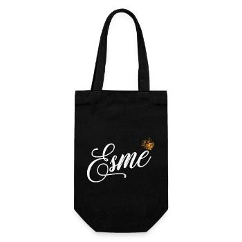 Esme Nom personnalisé pour les femmes Enfants Tout-petits - Esme - Sac à bouteille - noir - Devant