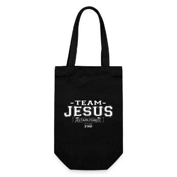 L’ÉQUIPE JÉSUS - Sac à bouteille - noir - Devant