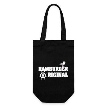 Hamburgers originaux - Sac à bouteille - noir - Devant