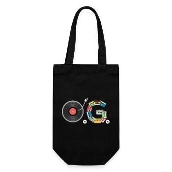O.G. Original Gangsta Old School Hip Hop Icon - Gift Bag for Bottles - black - Front